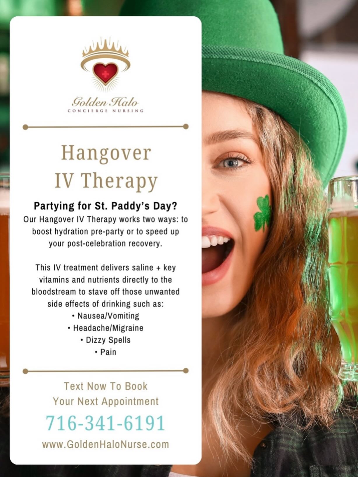 Read more about the article If you plan to party for St. Paddy’s Day and intend to drink, this post is for you!