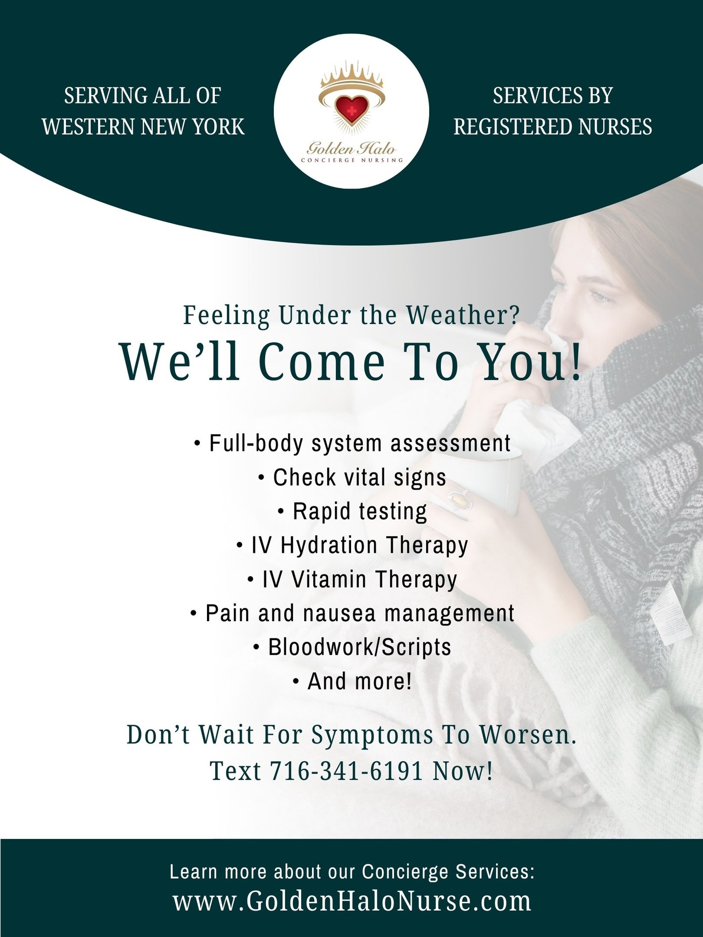 You are currently viewing Feeling under the weather? We’ll come to you!