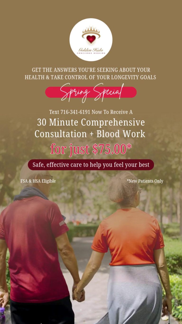 Read more about the article Take control of your health this season with our Spring Special at Golden Halo Nursing! 🌷✨